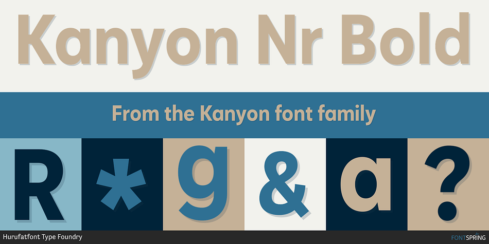 Kanyon Narrow Font