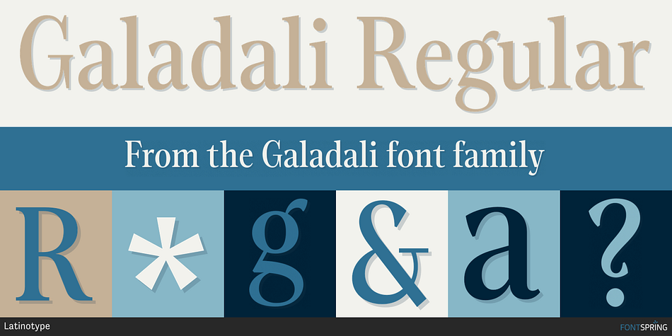 Galadali Regular Font