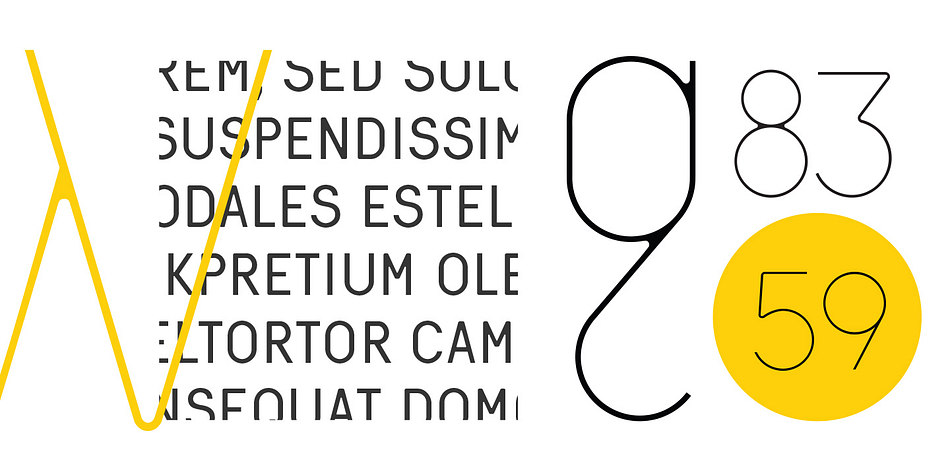 All the other typeface characters and weights are an interpretation from the original 10 numerals, always keeping the same minimalistic spirit and formal elegance.