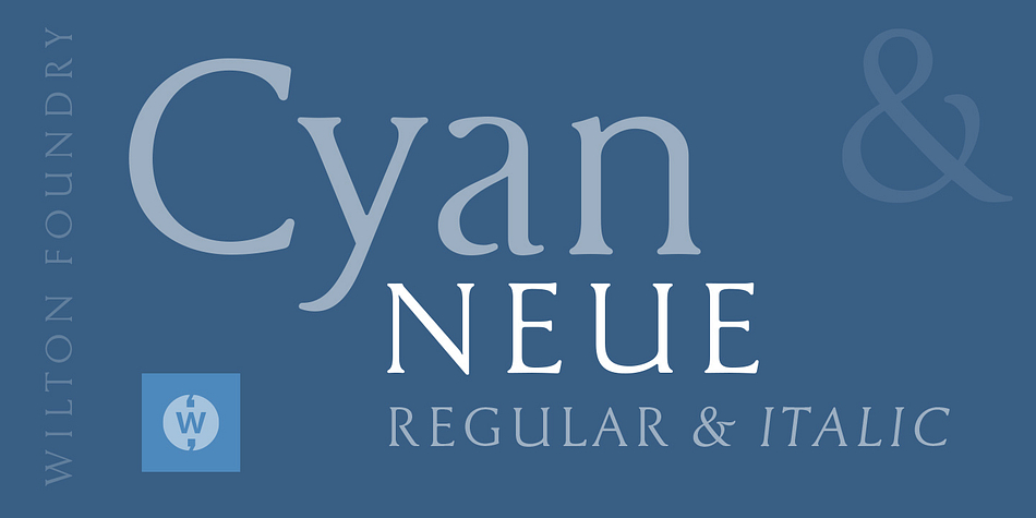 Cyan Neue is a substantial update variation to the original Cyan we launched in 2006.