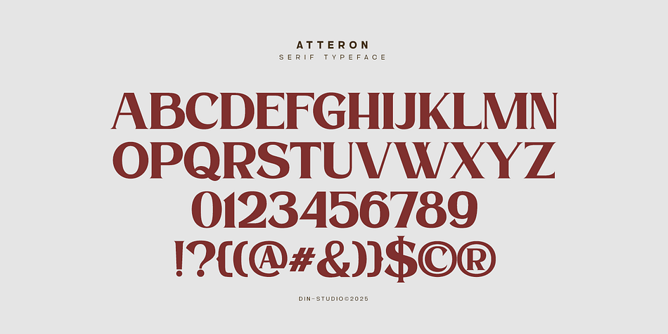 Atteron Font
