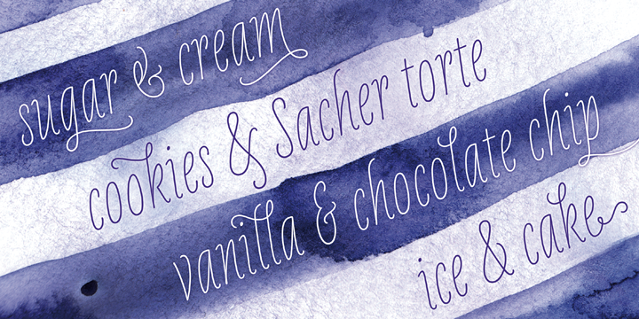 Highlighting the LiebeKlara font family.