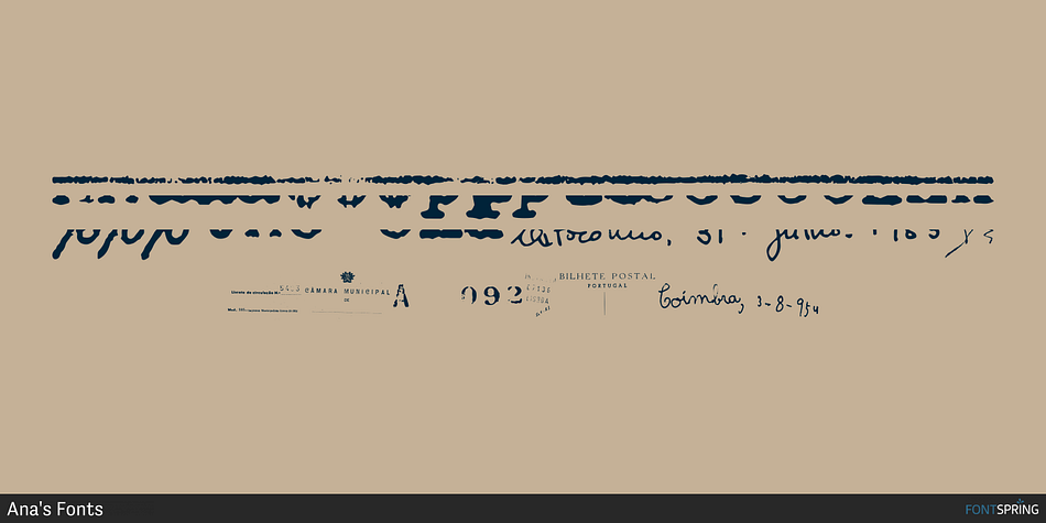 Fletcher Typewriter Extras Regular Font