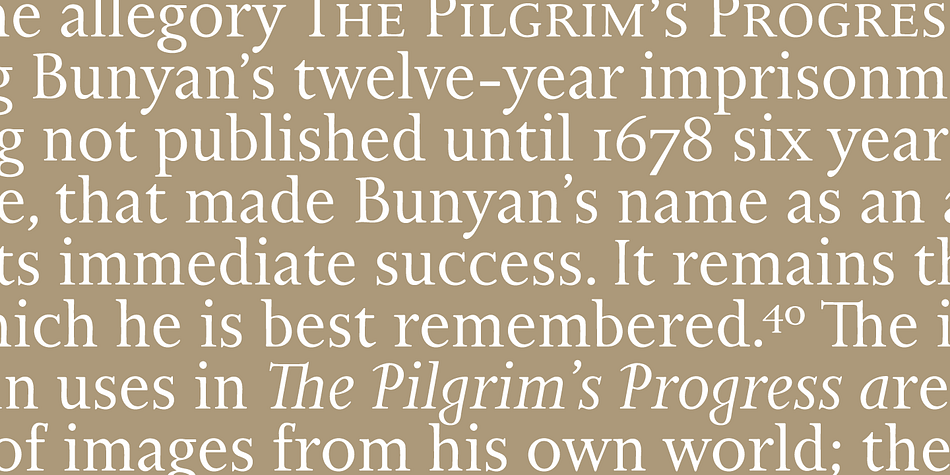 Surprisingly, even without all the cloying trivialities, Bunyan still stood indisputably as an aesthetically pleasing, space saving design that could have been made only by Eric Gill.