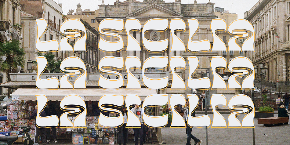 Marlyn Angolie font family sample image.