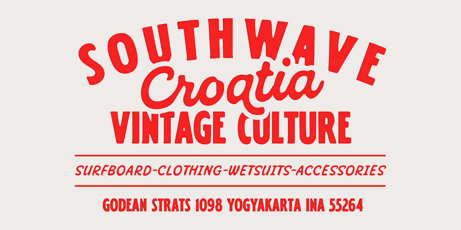 What makes Folkies Vantage truly stand out is its contrasting combination of clean-cut sans and rugged script styles.