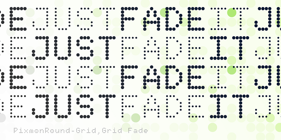 Pixmon Round Font
