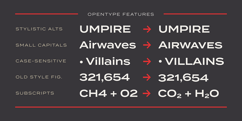 Clocking in at 743 glyphs, Termina includes a wide array of features and language support.