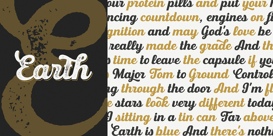 UT Triumph Script is good for menu, signs, packaging, posters, letterings and logos.