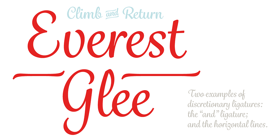 Emphasizing the popular Grafolita Script font family.