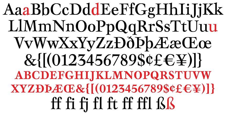 Displaying the beauty and characteristics of the Mauritius font family.