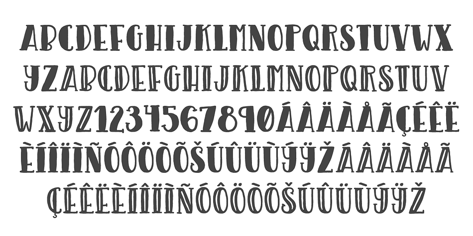 Displaying the beauty and characteristics of the Cedar font family.