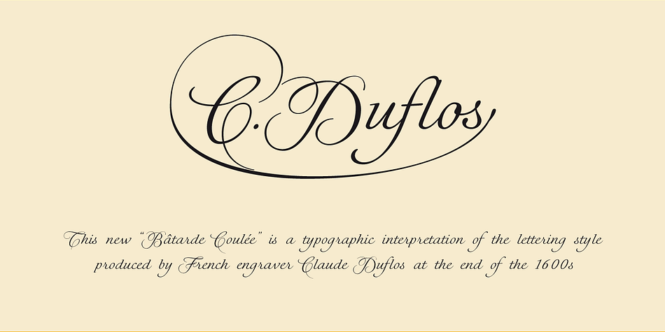 Claude Duflos was a French engraver and printmaker at the end of the 1600s.