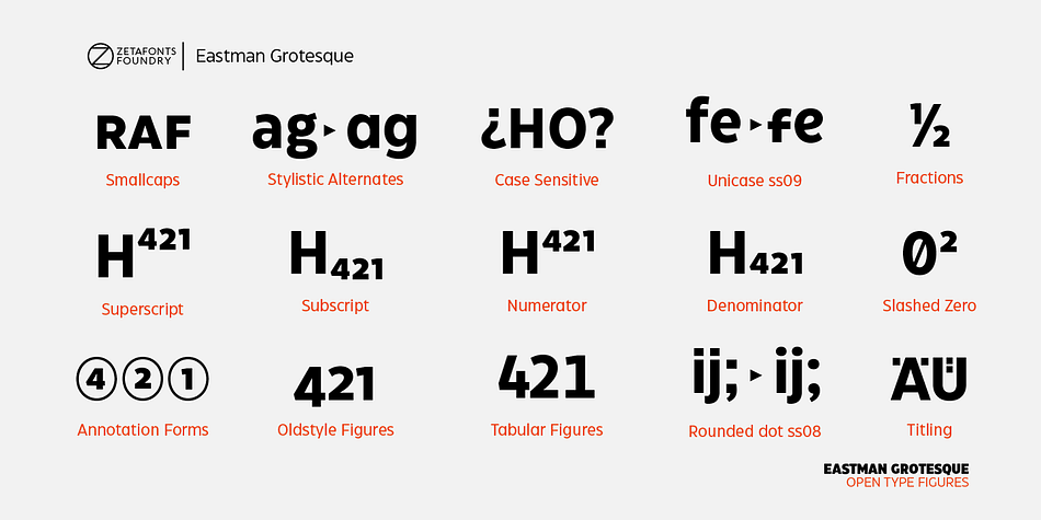 Eastman Grotesque Font