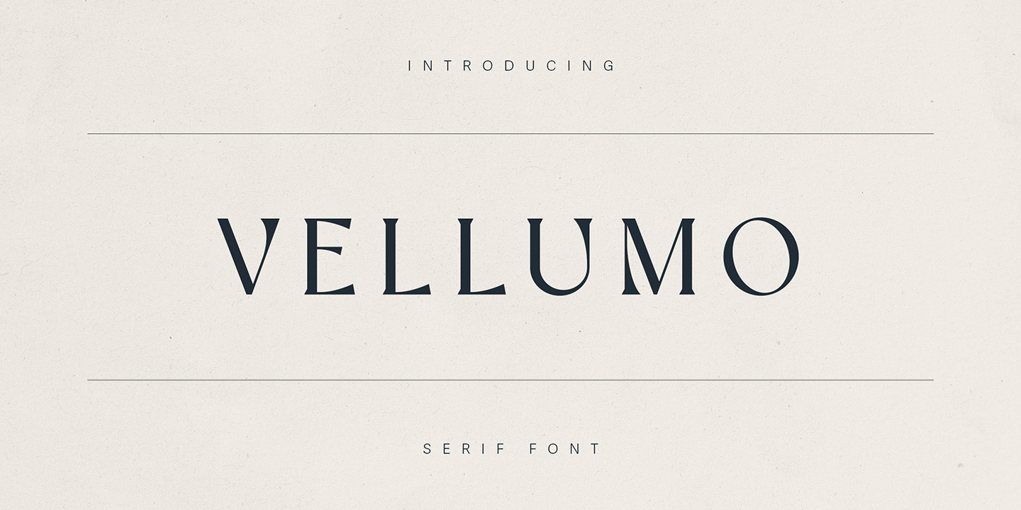 Vellumo Font