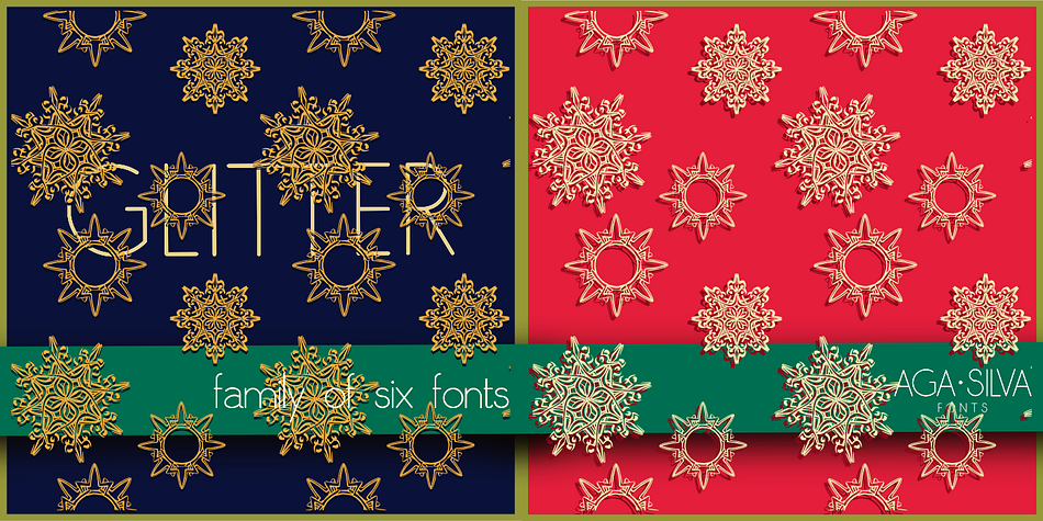 The fonts in this family of six files contain 62 original dingbats in 5 variants, and 26 original dingbats in 2 variants plus 10 tilable patterns (Stars Medley).