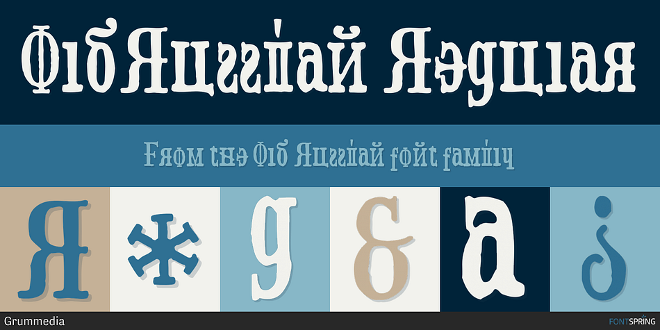 Old Russian Font