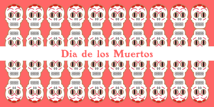 Dia de los Muertos is a  single  font family.