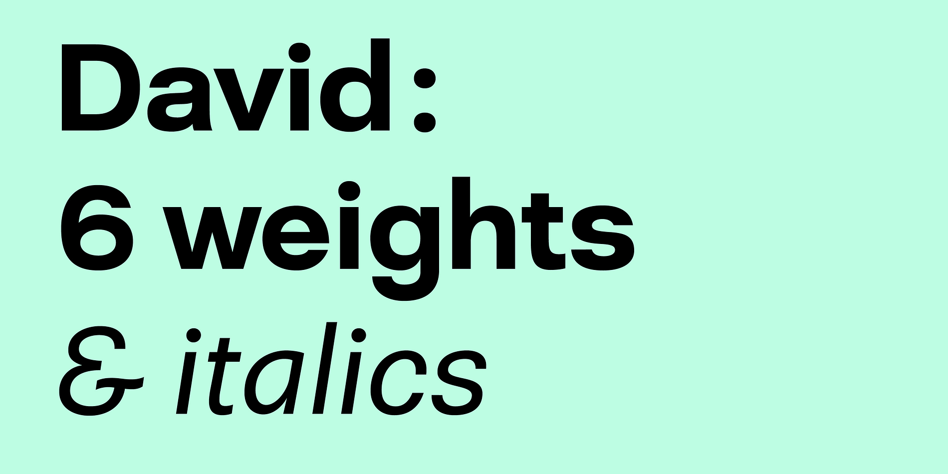 David