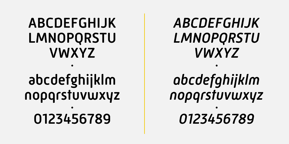 Displaying the beauty and characteristics of the Mic 32 New Rounded font family.