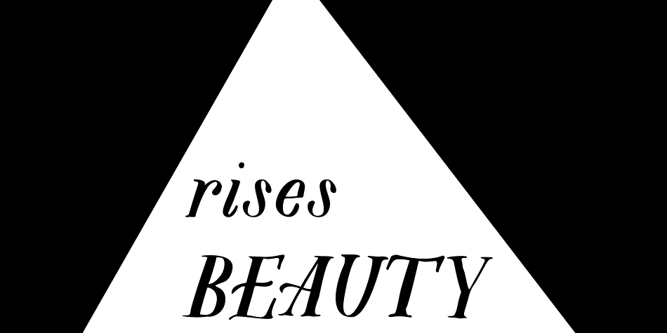 Made as a graphic style font, Helsing is perfect for illustrative titles, small bodies of text, and pairing with contrasting lettering style fonts like Asterism.