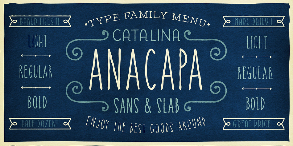 It inspired me to create a new font family based on the combination of hand drawn fonts.