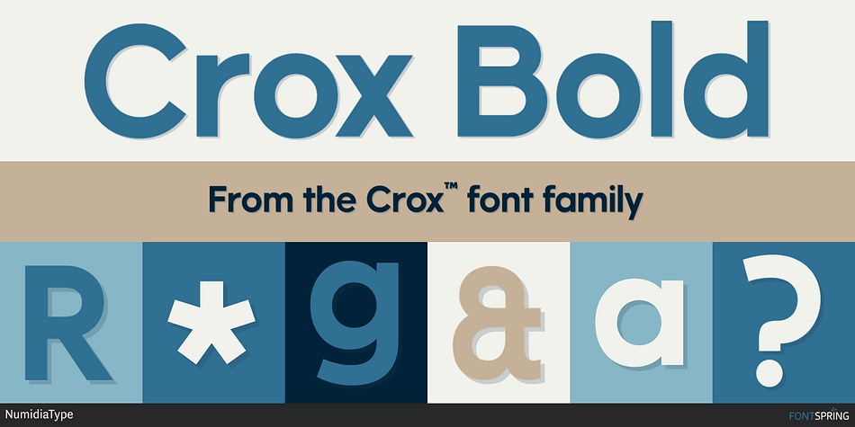 Crox Bold Font