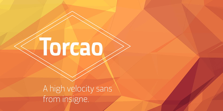 Displaying the beauty and characteristics of the Torcao font family.