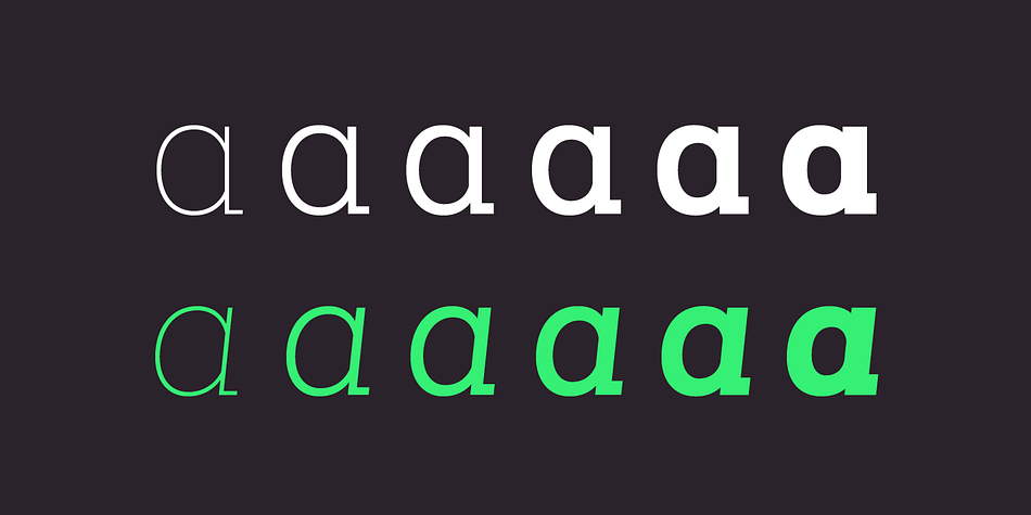 Highlighting the Queulat Condensed font family.