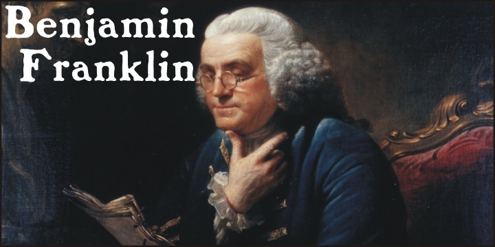Displaying the beauty and characteristics of the BenjaminFranklin font family.