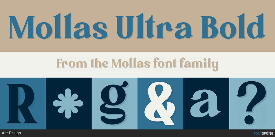 Mollas Ultra Bold Font