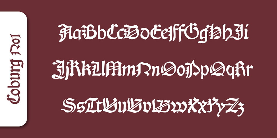 Starting in the 16th century and lasting well into the 20th century, most works in Germany were printed using blackletter types.