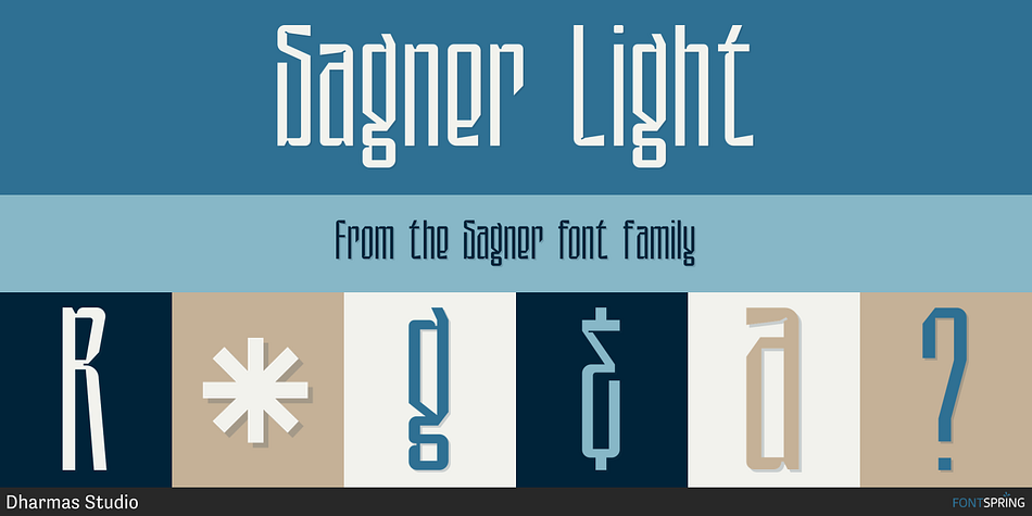 Sagner Light Font