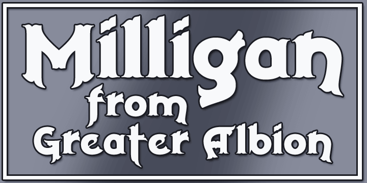 Milligan is named in honour of the late Spike Milligan, a wonderful comedian who (amongst many other things) wrote and start in the Goon Show.