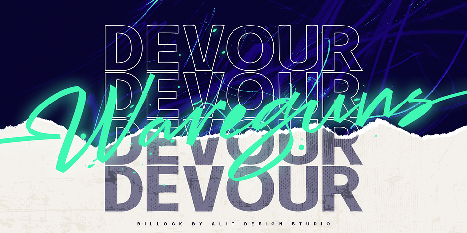 Billock Font