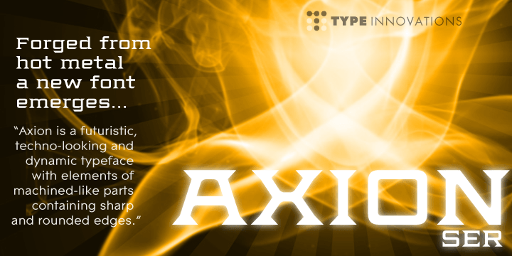 Axion SER is an original design by Alex Kaczun.