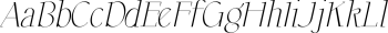 Elesthin Bloom Light Italic mini