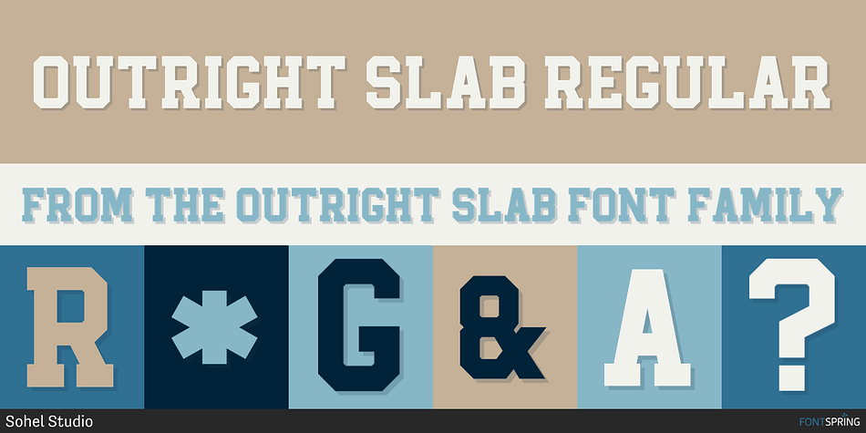 Outright Slab Regular Font