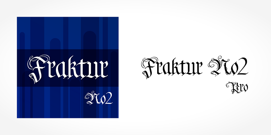 Blackletter is the classic "German" printing type.