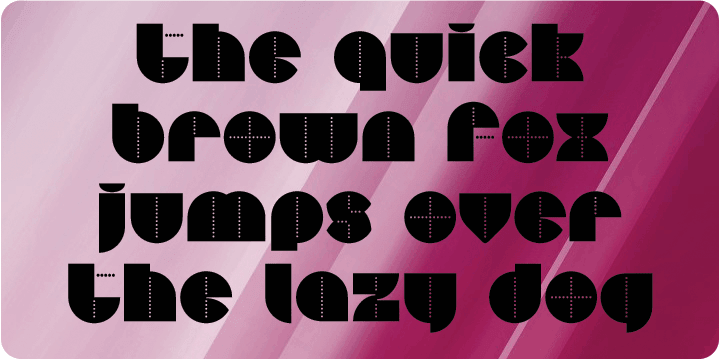 Highlighting the Perfopunto 4F font family.