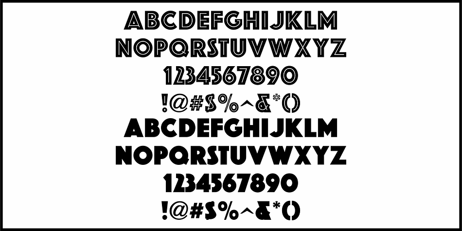 Retail Price JNL Font