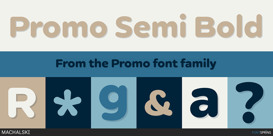 Promo Semi Bold Font
