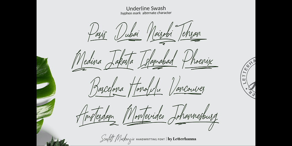 Scarlet Mackenzie Font
