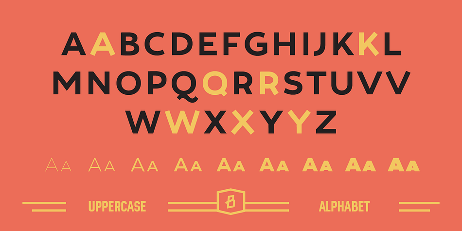 Highlighting the Tide Sans font family.