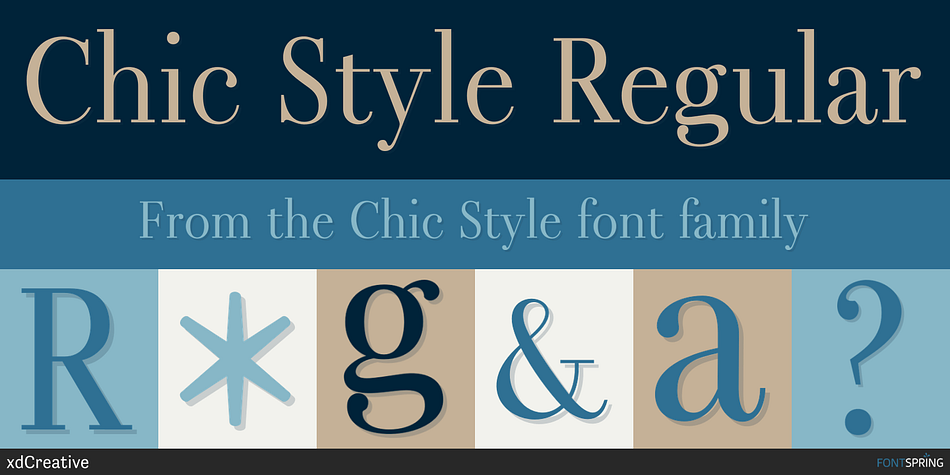 Chic Style Regular Font