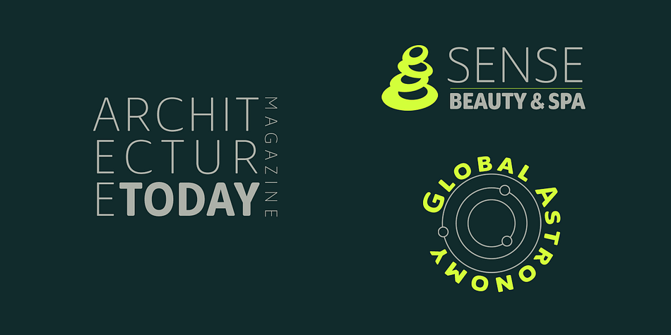 The result of simplification and reduction, Solitas is well-suited for the headlines and shorter texts of promotions, packaging, editorials and branding, both in print and on your website.