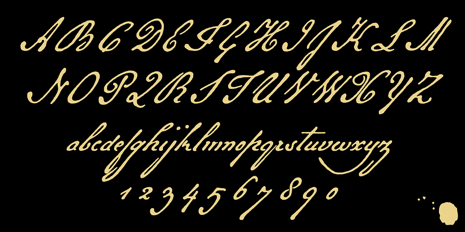 I incorporated the work of at least three separate scribes, merging their neat old penmanship into a legible disconnected cursive.