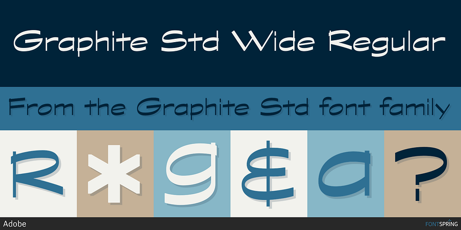 Graphite Std Font