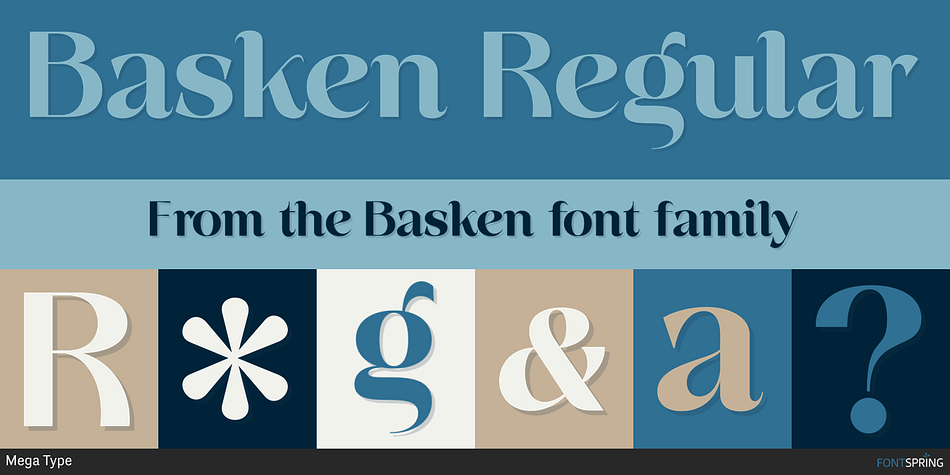 Basken Regular Font