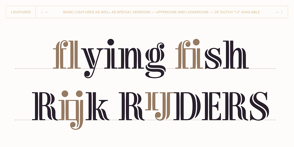 The inline strokes in Zina’s letters are really the typeface’s most prominent feature.